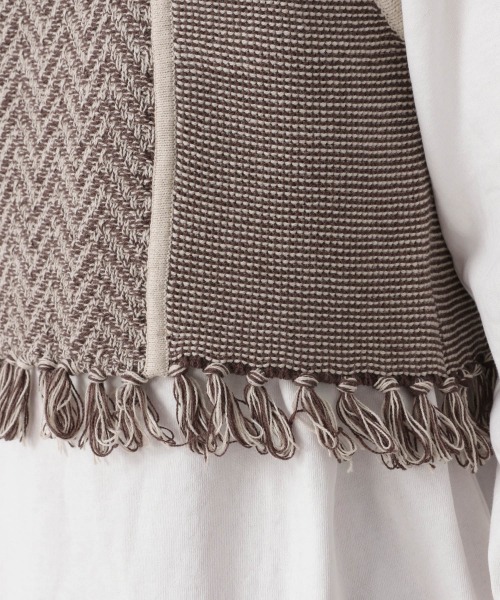 LOWRYS FARM(ローリーズファーム)の「フリンジハイショクビスチェ 218655(ベスト・レディース・ブラック/ベージュ/グリーン・FREE)」の16枚目の写真