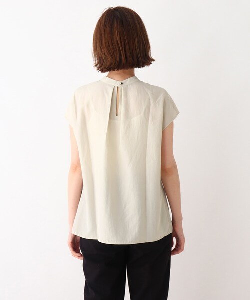 DRESKIP（ドレスキップ）の「◆ボウタイブラウス（シャツ/ブラウス・レディース・ネイビー/ナチュラル/ダークオレンジ・04/02/03）」の7枚目の写真