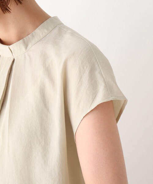 DRESKIP（ドレスキップ）の「◆ボウタイブラウス（シャツ/ブラウス・レディース・ネイビー/ナチュラル/ダークオレンジ・04/02/03）」の8枚目の写真