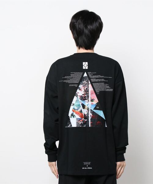 A4A(エーフォーエー)の「A4A(エーフォーエー) TRIANGLE LONG SLEEVE Tシャツ(Tシャツ/カットソー・メンズ・ブラック/ホワイト・FREE)」の5枚目の写真