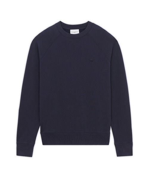 Maison Kitsune（メゾンキツネ）の「TONAL FOX PATCH CLEAN SWEATSHIRT（スウェット・メンズ・ブラック/ネイビー・S/M/L/XL/XS）」の7枚目の写真