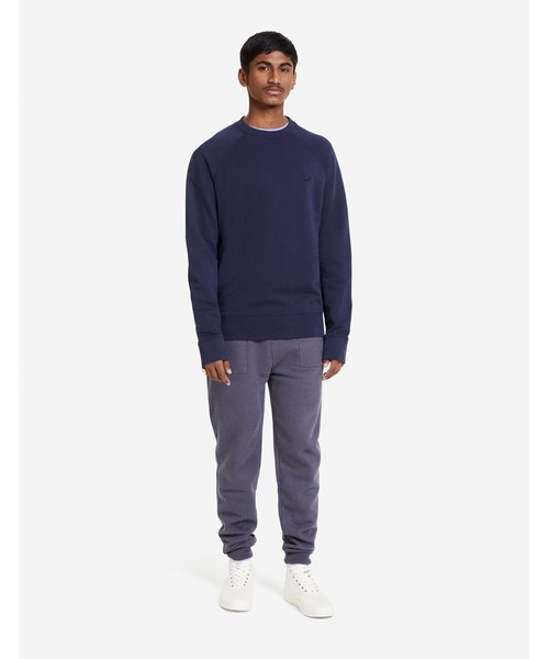 Maison Kitsune（メゾンキツネ）の「TONAL FOX PATCH CLEAN SWEATSHIRT（スウェット・メンズ・ブラック/ネイビー・S/M/L/XL/XS）」の8枚目の写真