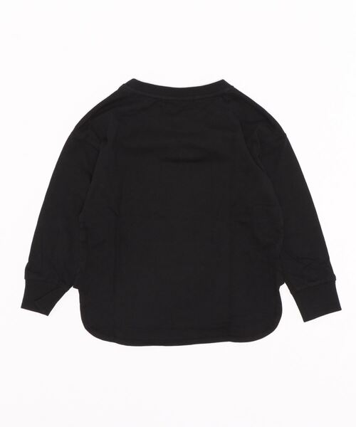 KANGOL KIDS(カンゴールキッズ)の「【KANGOL】ロングテールロンT(Tシャツ/カットソー・キッズ・ホワイト/ブラック・140/105/155/120/130)」の3枚目の写真