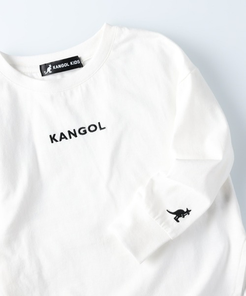 KANGOL KIDS(カンゴールキッズ)の「【KANGOL】ロングテールロンT(Tシャツ/カットソー・キッズ・ホワイト/ブラック・140/105/155/120/130)」の10枚目の写真