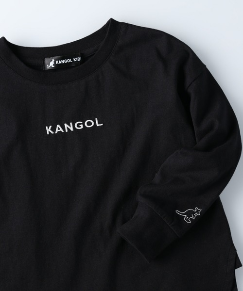 KANGOL KIDS(カンゴールキッズ)の「【KANGOL】ロングテールロンT(Tシャツ/カットソー・キッズ・ホワイト/ブラック・140/105/155/120/130)」の11枚目の写真