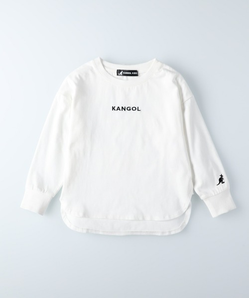 KANGOL KIDS(カンゴールキッズ)の「【KANGOL】ロングテールロンT(Tシャツ/カットソー・キッズ・ホワイト/ブラック・140/105/155/120/130)」の12枚目の写真