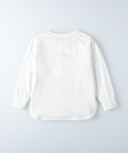 KANGOL KIDS(カンゴールキッズ)の「【KANGOL】ロングテールロンT(Tシャツ/カットソー・キッズ・ホワイト/ブラック・140/105/155/120/130)」の13枚目の写真
