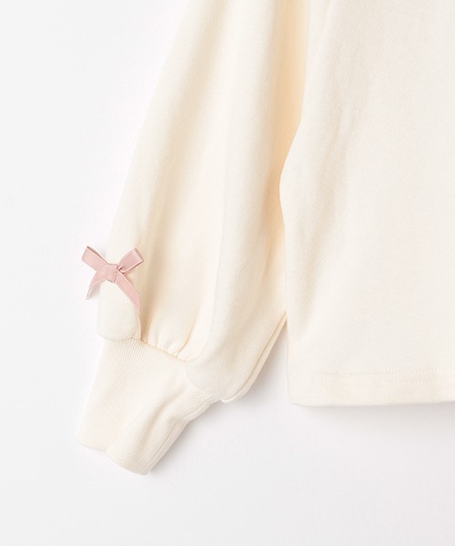 b・ROOM（ビールーム）の「【MIFFY】耳つきパフスリーブパーカ（パーカー・キッズ・ブラウン/アイボリー/チャコール・120cm/90cm/110cm/100cm/130cm）」の9枚目の写真