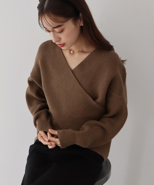 BLUEEAST（ブルーイースト）の「クロスニット（ニット/セーター）」 - WEAR