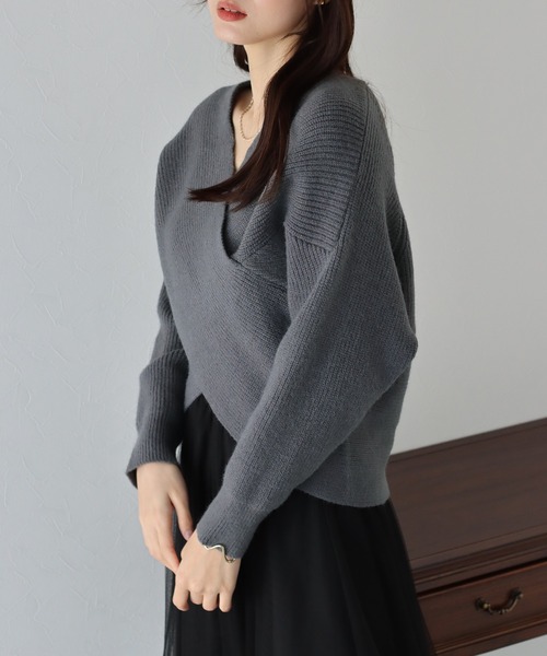 BLUEEAST（ブルーイースト）の「クロスニット（ニット/セーター）」 - WEAR