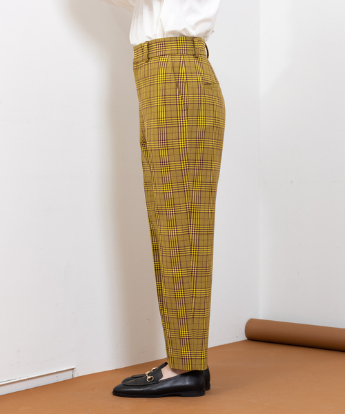 Rouge vif（ルージュヴィフ）の「チェックテーパードパンツ（その他パンツ・レディース・イエロー/オレンジ・38/36）」の17枚目の写真