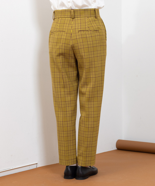 Rouge vif（ルージュヴィフ）の「チェックテーパードパンツ（その他パンツ・レディース・イエロー/オレンジ・38/36）」の13枚目の写真