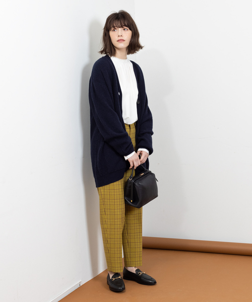 Rouge vif（ルージュヴィフ）の「チェックテーパードパンツ（その他パンツ・レディース・イエロー/オレンジ・38/36）」の20枚目の写真