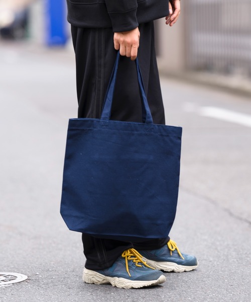 United Athle（ユナイテッドアスレ）の「【United Athle】ヘヴィー キャンバス トートバッグ M 1508（トートバッグ・メンズ・ナチュラル/ブラック/カモフラージュ/キャメル/ライトグレー/オリーブ/ネイビー・FREE）」の5枚目の写真
