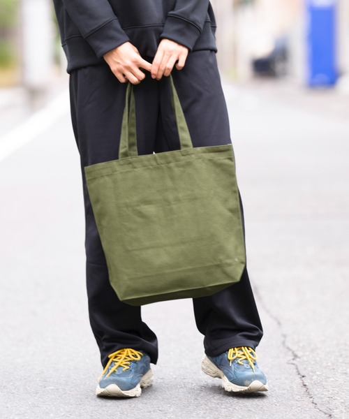 United Athle（ユナイテッドアスレ）の「【United Athle】ヘヴィー キャンバス トートバッグ M 1508（トートバッグ・メンズ・ナチュラル/ブラック/カモフラージュ/キャメル/ライトグレー/オリーブ/ネイビー・FREE）」の13枚目の写真