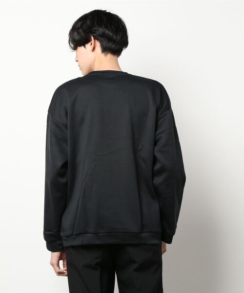 STYLEBLOCK（スタイルブロック）の「裏起毛プリントビッグシルエットスウェットトレーナー（スウェット・メンズ・ベージュ系その他2/グレー/杢グレー/ベージュ系その他3/ベージュ系その他/ブラック/オートミール/ブラック系その他/ブラック系その他2・M/L）」の18枚目の写真