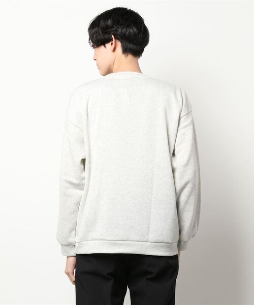 STYLEBLOCK（スタイルブロック）の「裏起毛プリントビッグシルエットスウェットトレーナー（スウェット・メンズ・ベージュ系その他2/グレー/杢グレー/ベージュ系その他3/ベージュ系その他/ブラック/オートミール/ブラック系その他/ブラック系その他2・M/L）」の16枚目の写真