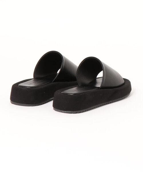 TRUNC（トランクエイティーエイト）の「Flatform Sandal（サンダル・レディース・ベージュ/ブラック・SMALL）」の17枚目の写真