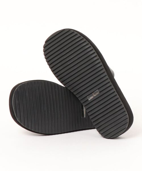 TRUNC（トランクエイティーエイト）の「Flatform Sandal（サンダル・レディース・ベージュ/ブラック・SMALL）」の4枚目の写真