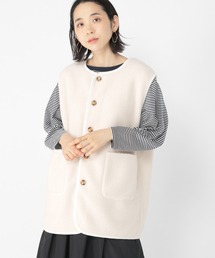 studio CLIP | モコモコボアベスト(ベスト)