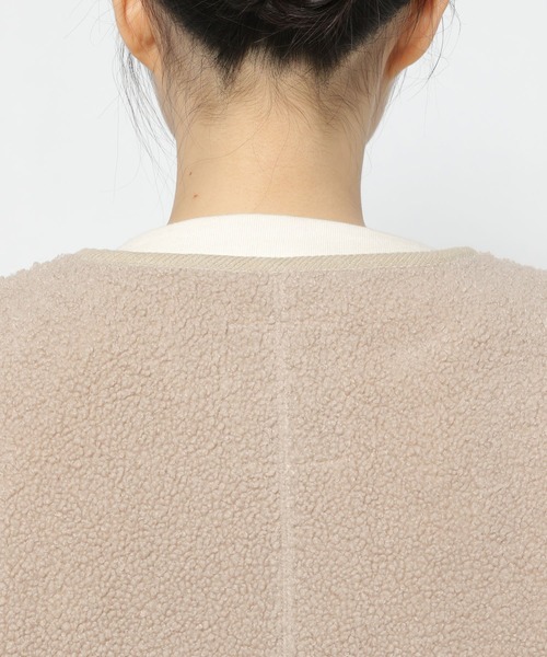 studio CLIP（スタディオクリップ）の「モコモコボアベスト（ベスト・レディース・ベージュ/アイボリー・FREE）」の12枚目の写真