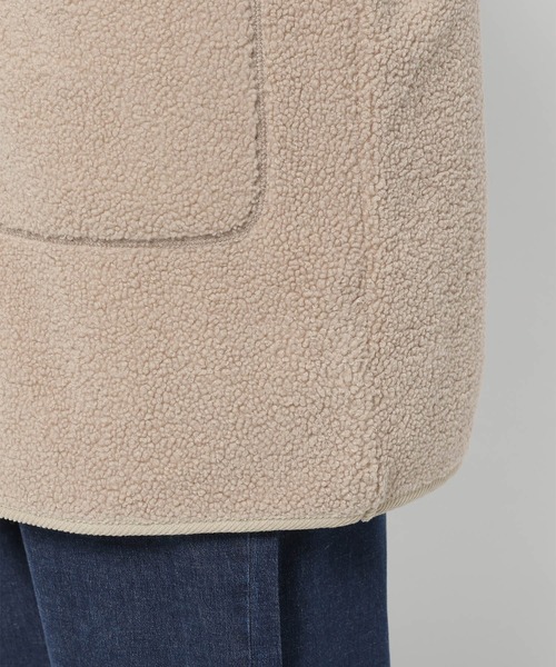 studio CLIP（スタディオクリップ）の「モコモコボアベスト（ベスト・レディース・ベージュ/アイボリー・FREE）」の14枚目の写真