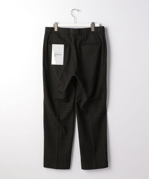 green label relaxing（グリーンレーベルリラクシング）の「＜green label relaxing＞C/Wカルゼ チェック MODERN FIT パンツ -ウォッシャブル-（その他パンツ・メンズ・その他1・S/M/L/XL）」の3枚目の写真