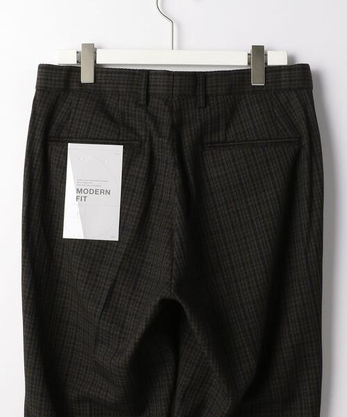 green label relaxing（グリーンレーベルリラクシング）の「＜green label relaxing＞C/Wカルゼ チェック MODERN FIT パンツ -ウォッシャブル-（その他パンツ・メンズ・その他1・S/M/L/XL）」の7枚目の写真