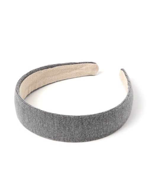 LAKOLE(ラコレ)の「シンプルニットカチューシャ / 239864(カチューシャ・レディース・ブラウン/ベージュ/グレー・FREE)」の1枚目の写真