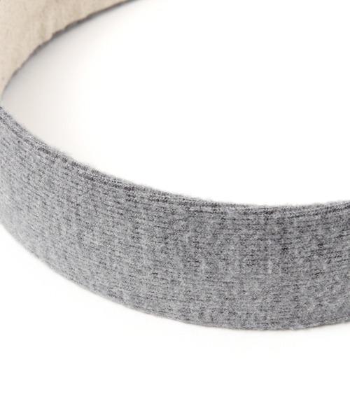 LAKOLE(ラコレ)の「シンプルニットカチューシャ / 239864(カチューシャ・レディース・ブラウン/ベージュ/グレー・FREE)」の7枚目の写真