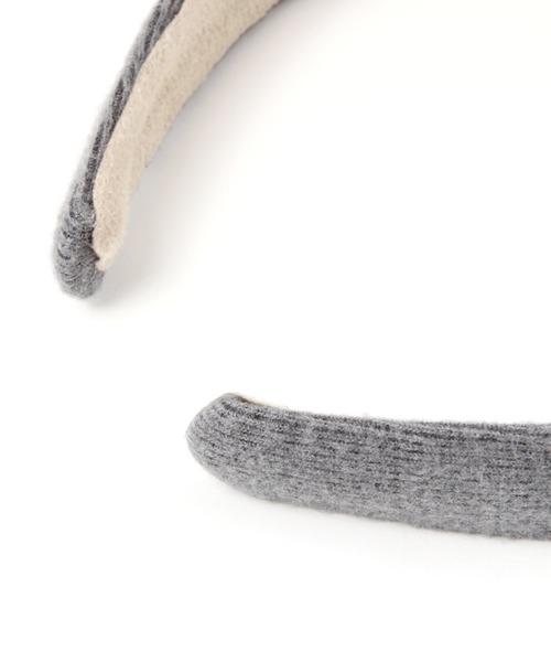 LAKOLE(ラコレ)の「シンプルニットカチューシャ / 239864(カチューシャ・レディース・ブラウン/ベージュ/グレー・FREE)」の5枚目の写真