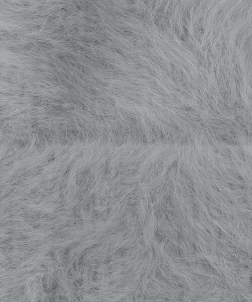 ITS'DEMO（イッツデモ）の「◆シャギーリブワッチ（ニットキャップ/ビーニー・レディース・ブラック/グレー/アイボリー・00）」の5枚目の写真