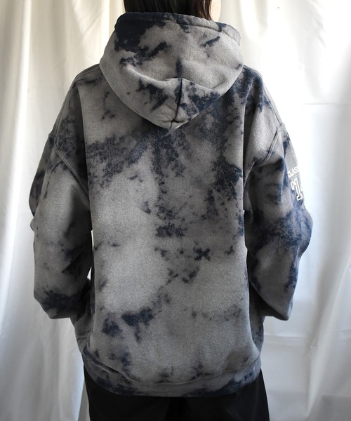 Johnbull(ジョンブル)の「【rebear Vintage】ランダムブリーチスウェットパーカー(パーカー・メンズ・ネイビー・FREE)」の13枚目の写真