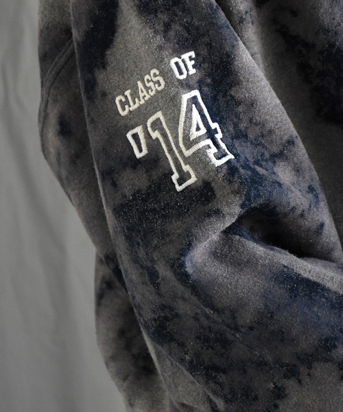 Johnbull(ジョンブル)の「【rebear Vintage】ランダムブリーチスウェットパーカー(パーカー・メンズ・ネイビー・FREE)」の2枚目の写真