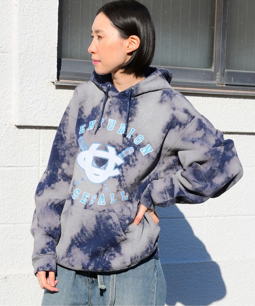 Johnbull(ジョンブル)の「【rebear Vintage】ランダムブリーチスウェットパーカー(パーカー・メンズ・ネイビー・FREE)」の16枚目の写真