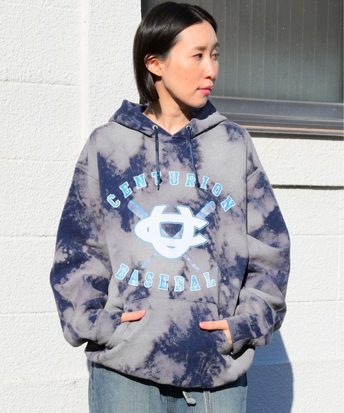 Johnbull(ジョンブル)の「【rebear Vintage】ランダムブリーチスウェットパーカー(パーカー・メンズ・ネイビー・FREE)」の15枚目の写真