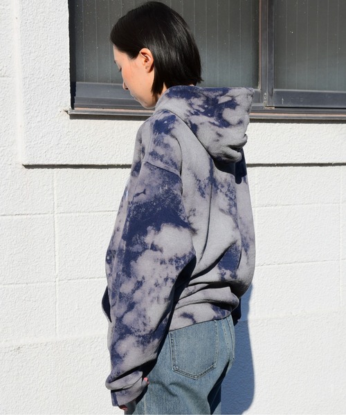 Johnbull(ジョンブル)の「【rebear Vintage】ランダムブリーチスウェットパーカー(パーカー・メンズ・ネイビー・FREE)」の19枚目の写真