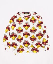 HYSTERIC MINI（ヒステリックミニ）の「HAPPY BABY総柄トレーナー（その他トップス・キッズ）」