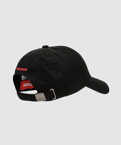 032c(ゼロスリーツーシー)の「BARCODE CAP(キャップ・メンズ・ブラック・ONE SIZE)」の2枚目の写真