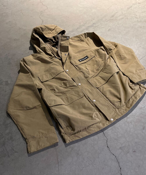 Columbia(コロンビア)の「【Columbia/コロンビア】Beaver Creek Jacket ビーバークリークジャケット(ブルゾン・メンズ・ブラック/ベージュ・MEDIUM/LARGE)」の3枚目の写真