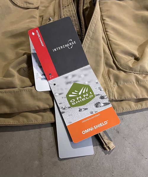 Columbia(コロンビア)の「【Columbia/コロンビア】Beaver Creek Jacket ビーバークリークジャケット(ブルゾン・メンズ・ブラック/ベージュ・MEDIUM/LARGE)」の10枚目の写真