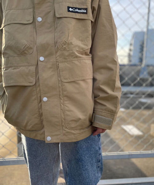 Columbia(コロンビア)の「【Columbia/コロンビア】Beaver Creek Jacket ビーバークリークジャケット(ブルゾン・メンズ・ブラック/ベージュ・MEDIUM/LARGE)」の12枚目の写真