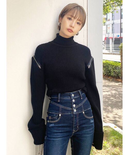 EMODA（エモダ）の「タンクボリュームピアス（ピアス（両耳用）・レディース・シルバー/ゴールド・FREE）」の7枚目の写真