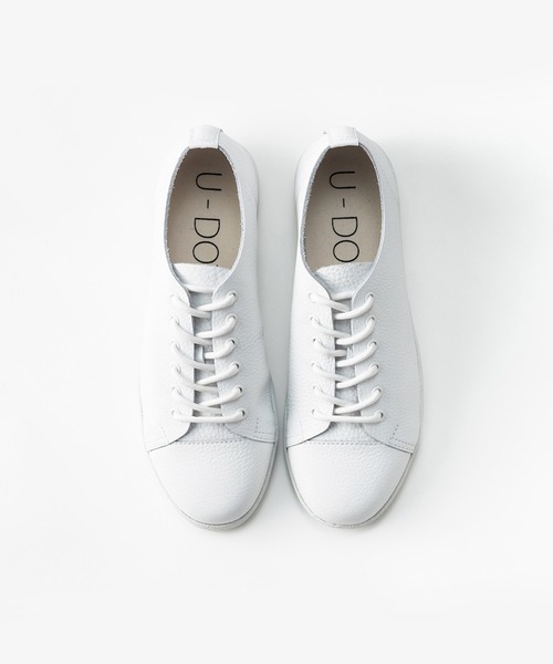 U-DOT（ユードット）の「U-DOT スニーカー（スニーカー・レディース・ホワイト/ブラック・23/24/25/26/27/28/22/21）」の5枚目の写真