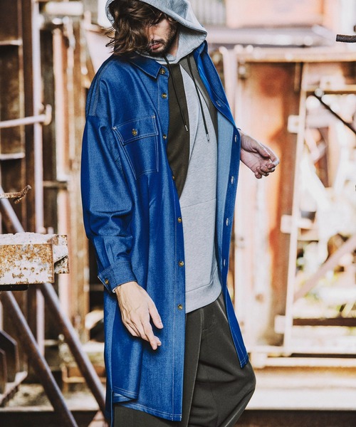 セール トップス バックタックテンセルデニムロングsh Tシャツ カットソー No Id ノーアイディ のtシャツ カットソー バックタック テンセルデニムロングsh 5s をセール価格で購入できます No Tシャツ カットソー Id ノーアイディ の