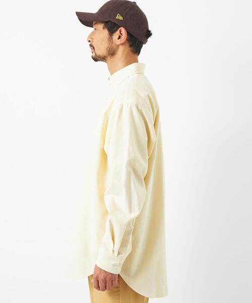 UNIVERSAL OVERALL（ユニバーサルオーバーオール）の「【別注】＜UNIVERSAL OVERALL＞オックス ボタンダウン シャツ（シャツ/ブラウス・メンズ・クリーム・M/L）」の5枚目の写真