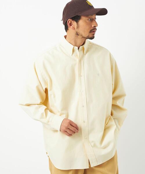 UNIVERSAL OVERALL（ユニバーサルオーバーオール）の「【別注】＜UNIVERSAL OVERALL＞オックス ボタンダウン シャツ（シャツ/ブラウス・メンズ・クリーム・M/L）」の11枚目の写真