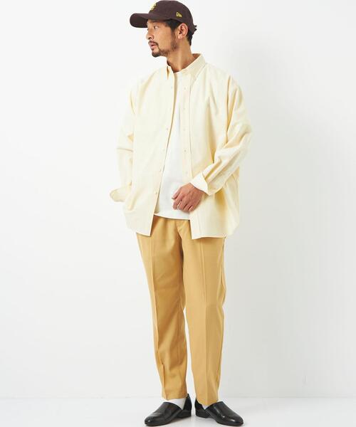 UNIVERSAL OVERALL（ユニバーサルオーバーオール）の「【別注】＜UNIVERSAL OVERALL＞オックス ボタンダウン シャツ（シャツ/ブラウス・メンズ・クリーム・M/L）」の12枚目の写真