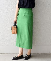 SHIPS | 〈手洗い可能〉バックラッシュストレッチタイトスカート◇(スカート)