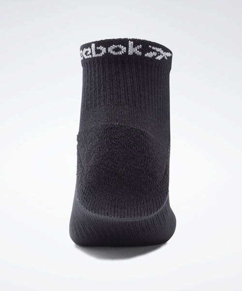 Reebok（リーボック）の「アクティブ ファウンデーション アンクル ソックス 3足組 / Active Foundation Ankle Socks 3 Pairs（ソックス/靴下・メンズ・ブラック・SMALL/MEDIUM/LARGE/XL）」の4枚目の写真